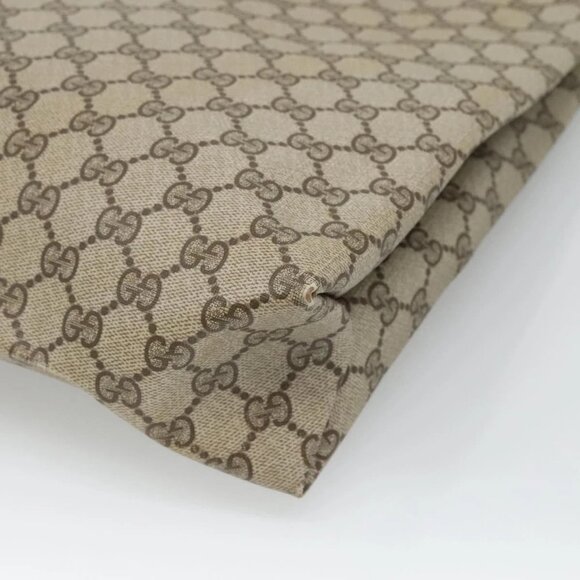 GUCCI GG Supreme Tote Bag PVC Beige Gold 39 02 061 Auth ep9449 - Picture 5 of 16